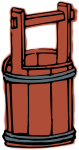 Wooden bucket